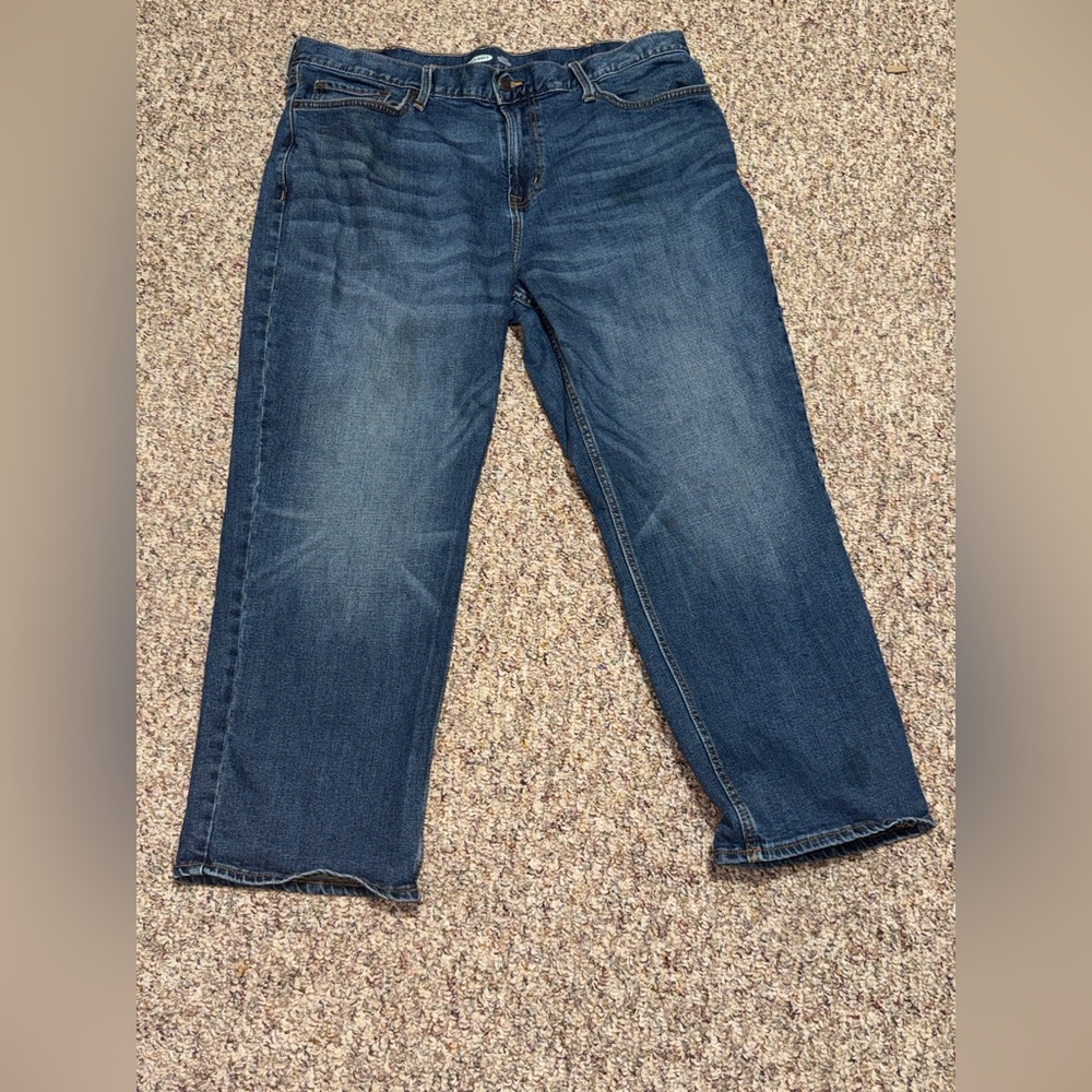 Men's Old Navy size‎ 40 x 30 jeans loose fit relaxed straight leg